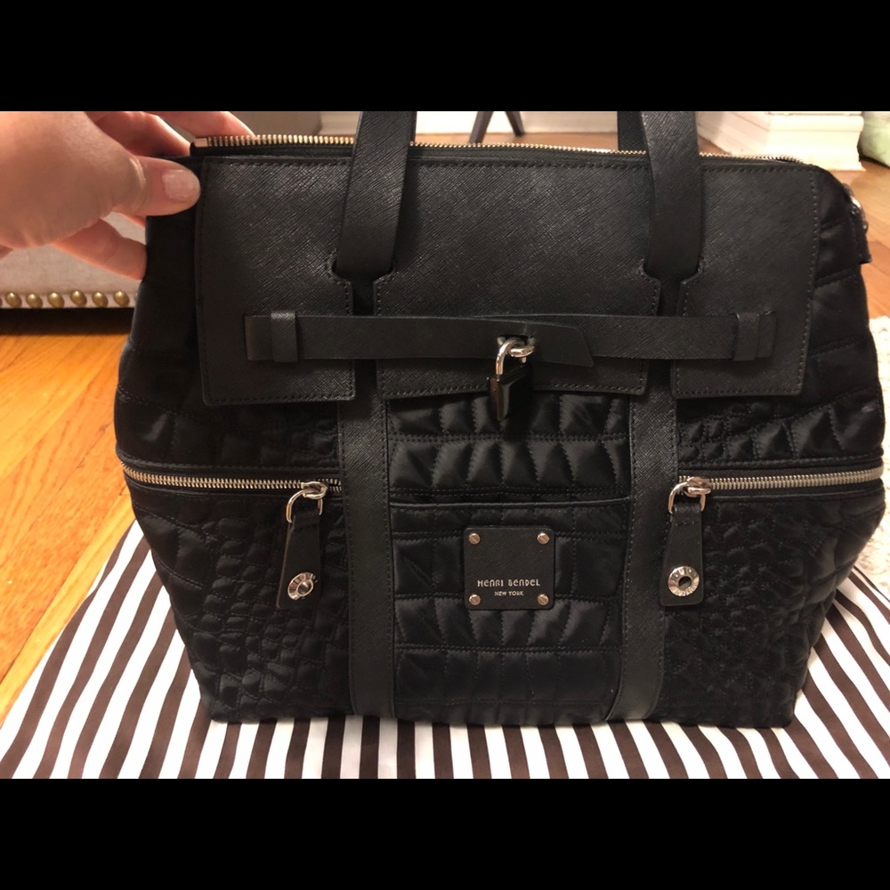 Henri Bendel large Jetsetter Convertible Backpack